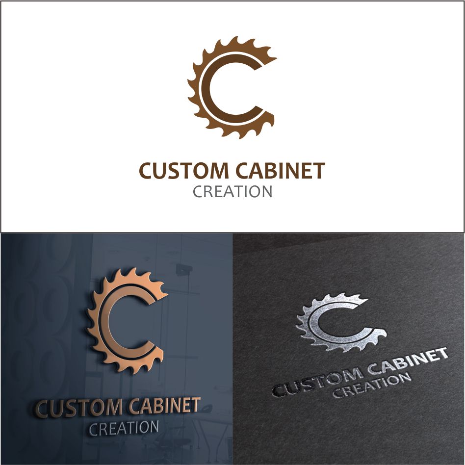 Logo-Design von edo 5 für Custom cabinet creations | Design #22730125
