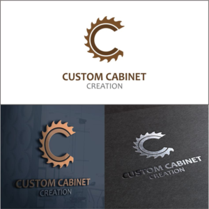 Logo-Design von edo 5 für Custom cabinet creations | Design #22730125