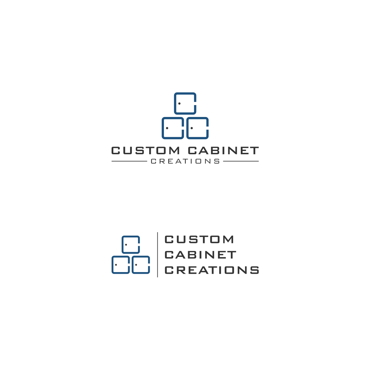 Logo Design by Putrawali for Custom cabinet creations | Design #22726753
