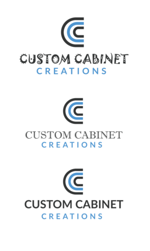 Diseño de Logo por artikude para Custom cabinet creations | Diseño: #22760465