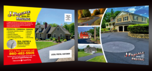 Postcard Design by ALSADESIGN for J. Fragale & Sons Paving | Design: #22727645