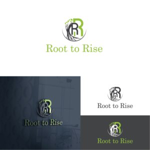 Roots to Rise | Logo Design by Maxo-Biz