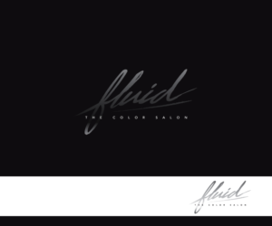 Fluid the Color Salon | Logo-Design von gvb design communications