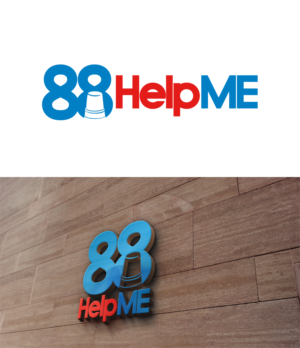 in the name of the application 88HelpME.  I am open to other text | Design de Logo par trufya