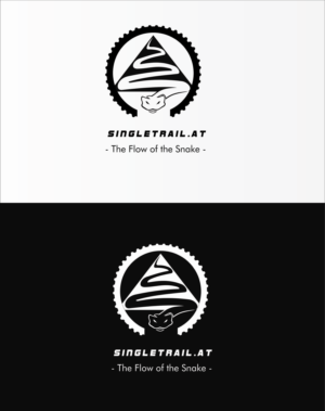singletrail.at  - The Flow of the Snake | Logo Design by dorna 2