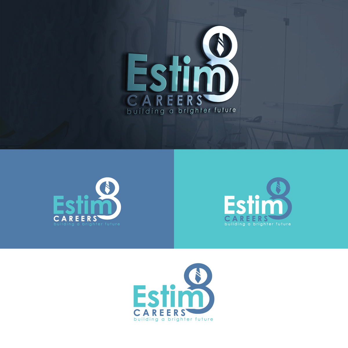 Logo Design by Graphic Bricks for Estim8 Careers | Design #22731788