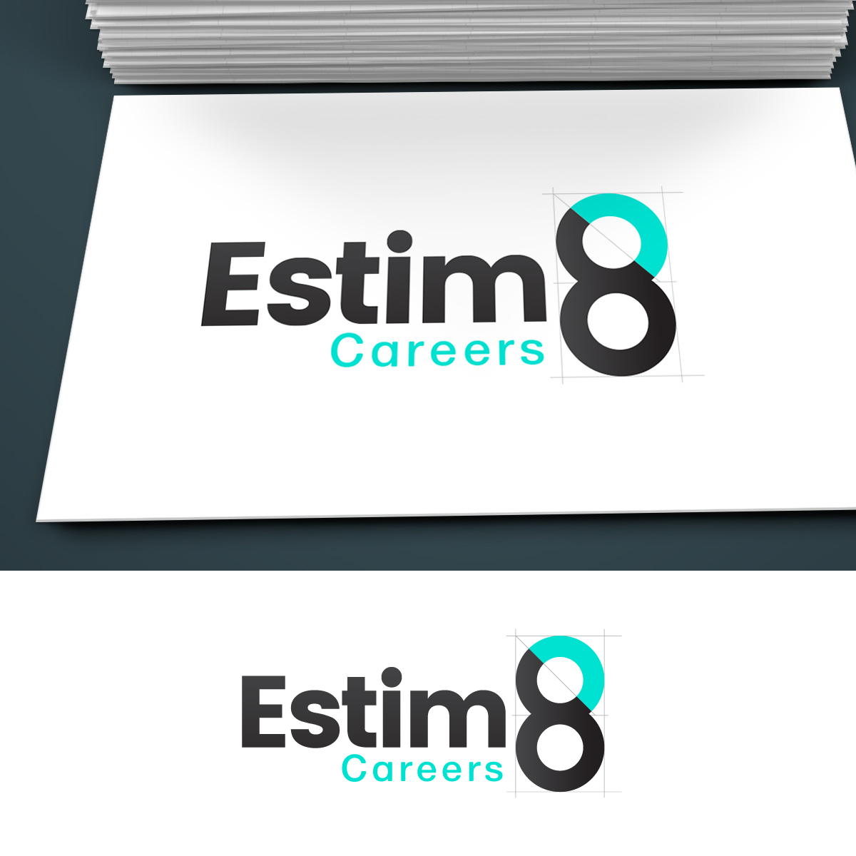 Logo Design by kimcam for Estim8 Careers | Design #22781005