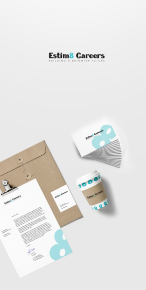 Logo Design by MarkazAlrusumatOfficial for Estim8 Careers | Design #22741734