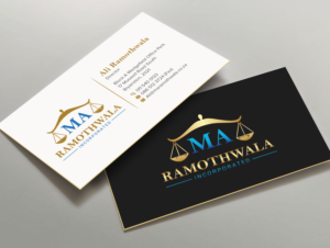 MA Stationary Design | Stationery Design by sabbir049