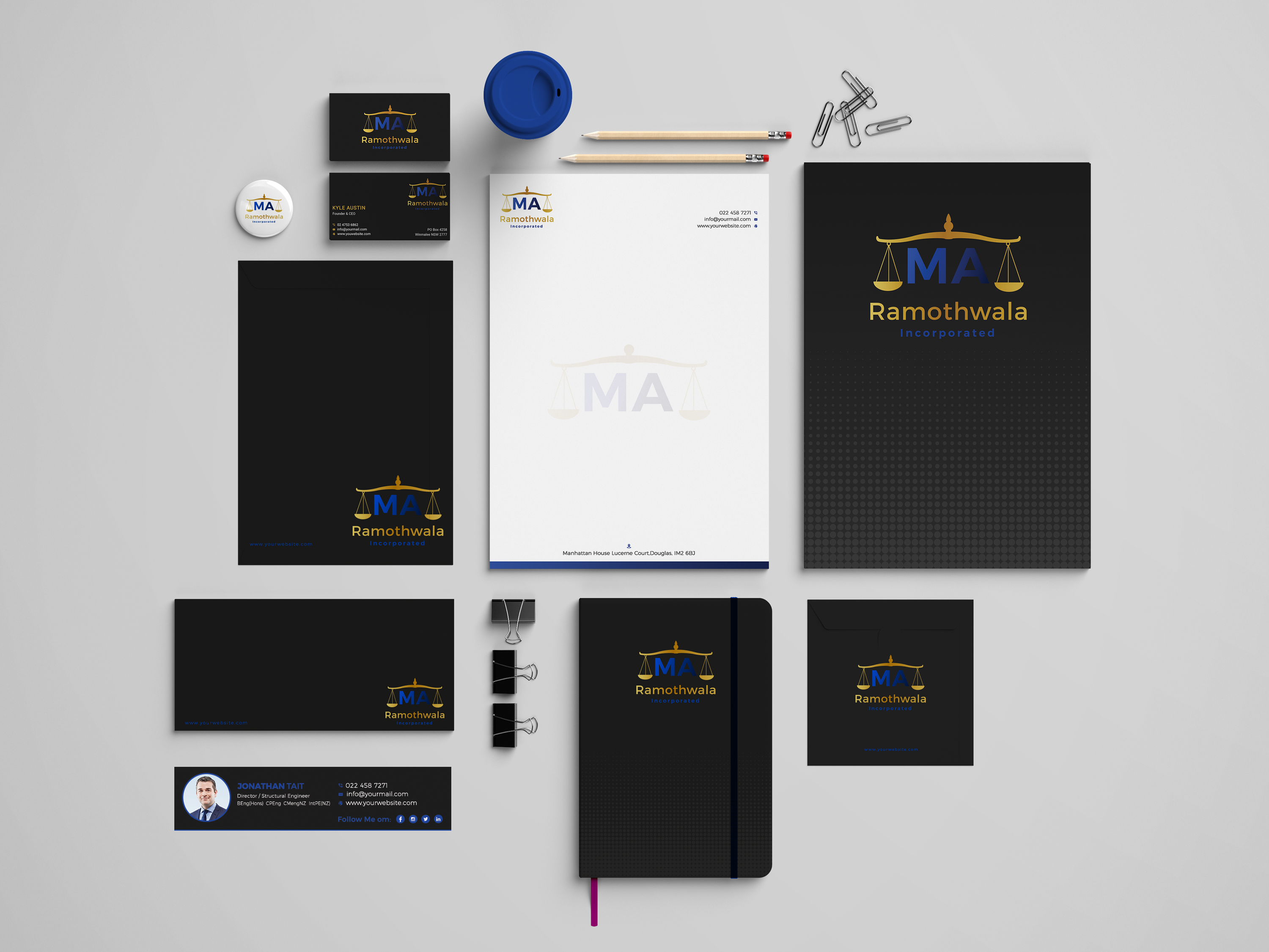 Stationery Design by Krishno for this project | Design #22731227