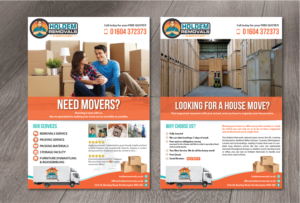 Flyer Design by alex989 for Holdem Removals | Design: #22780806