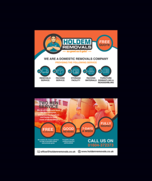 Flyer-Design von Phouii für Holdem Removals | Design: #22765684