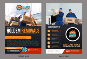 Flyer Design by SAI DESIGNS for Holdem Removals | Design: #22897183