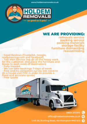 Diseño de Flyer por Atroxic Design para Holdem Removals | Diseño: #22762180
