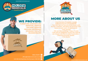 Flyer Design by Atroxic Design for Holdem Removals | Design: #22781001