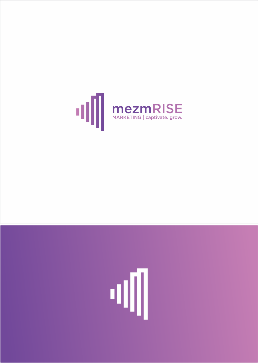 Logo Design by Naavyd for mezmRISE marketing | Design #22761770
