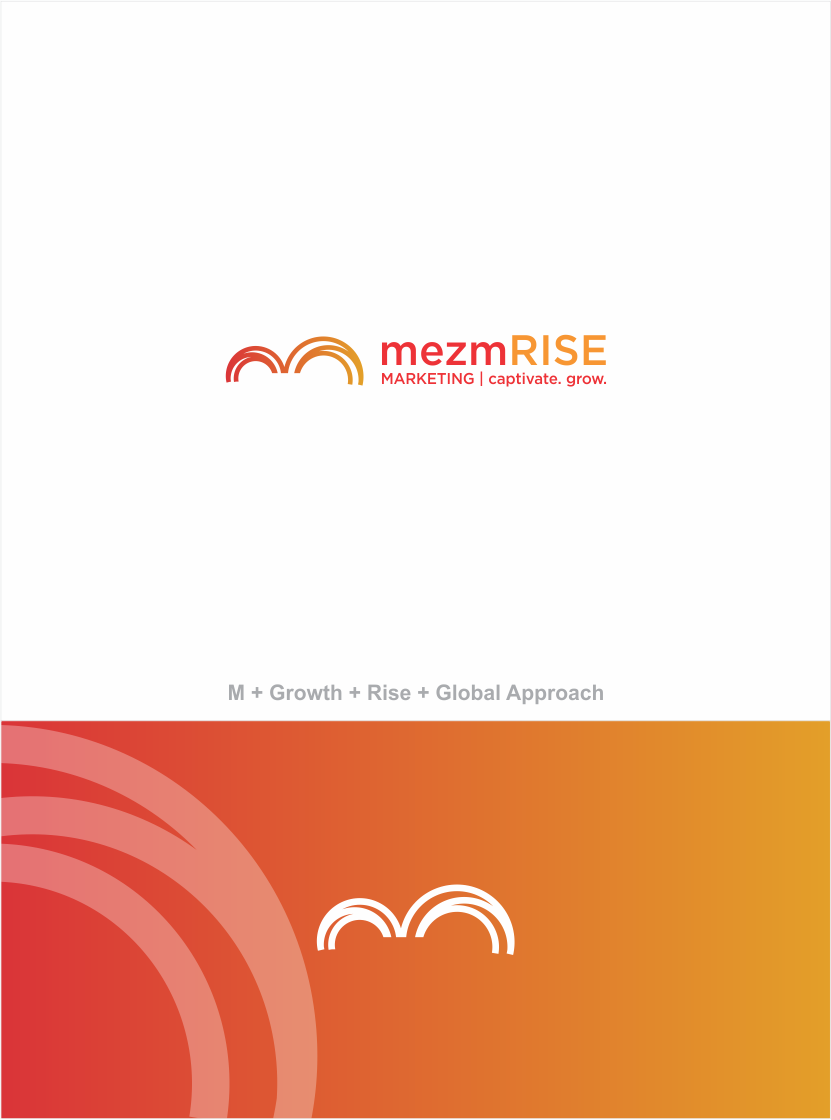 Logo Design by Naavyd for mezmRISE marketing | Design #22761771
