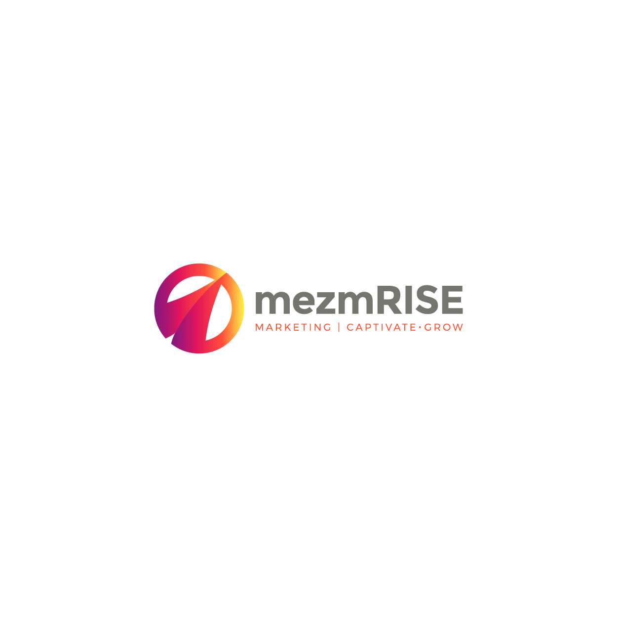 Logo Design by Fauzan Zainal for mezmRISE marketing | Design #22765961