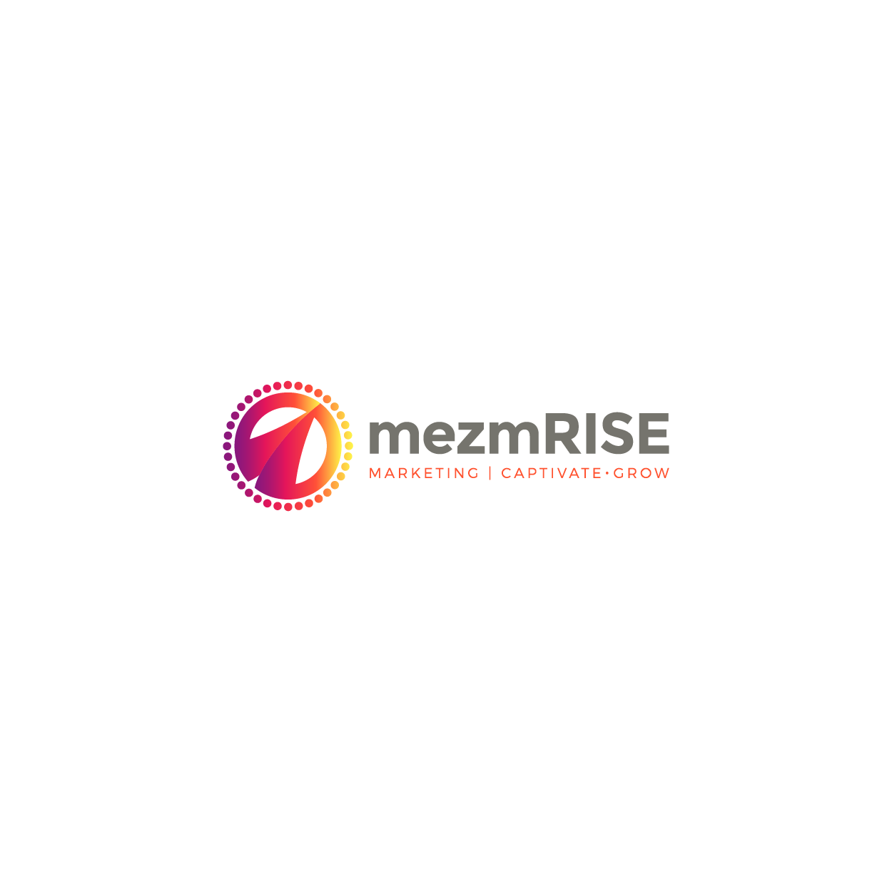 Logo Design by Fauzan Zainal for mezmRISE marketing | Design #22765963