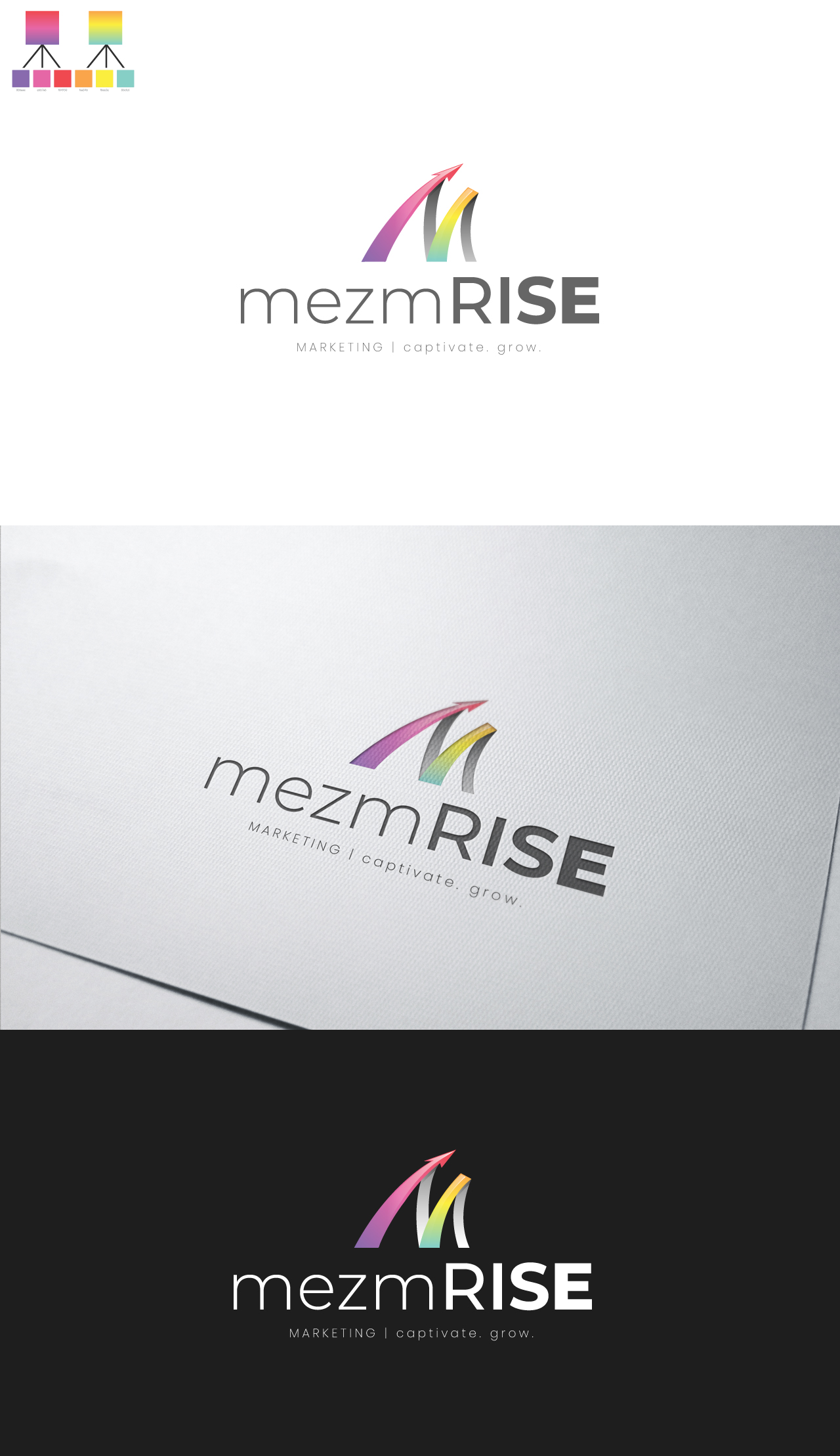 Logo-Design von Logofinding für mezmRISE marketing | Design #22733168