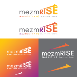 Diseño de Logo por Zak deZign para mezmRISE marketing | Diseño: #22743337