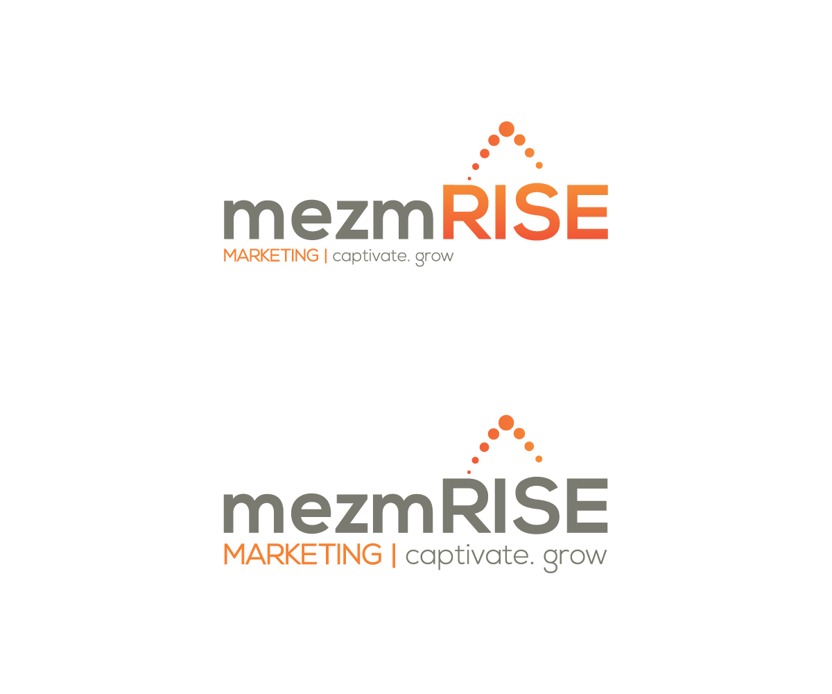 Logo Design by Synthi for mezmRISE marketing | Design #22733306