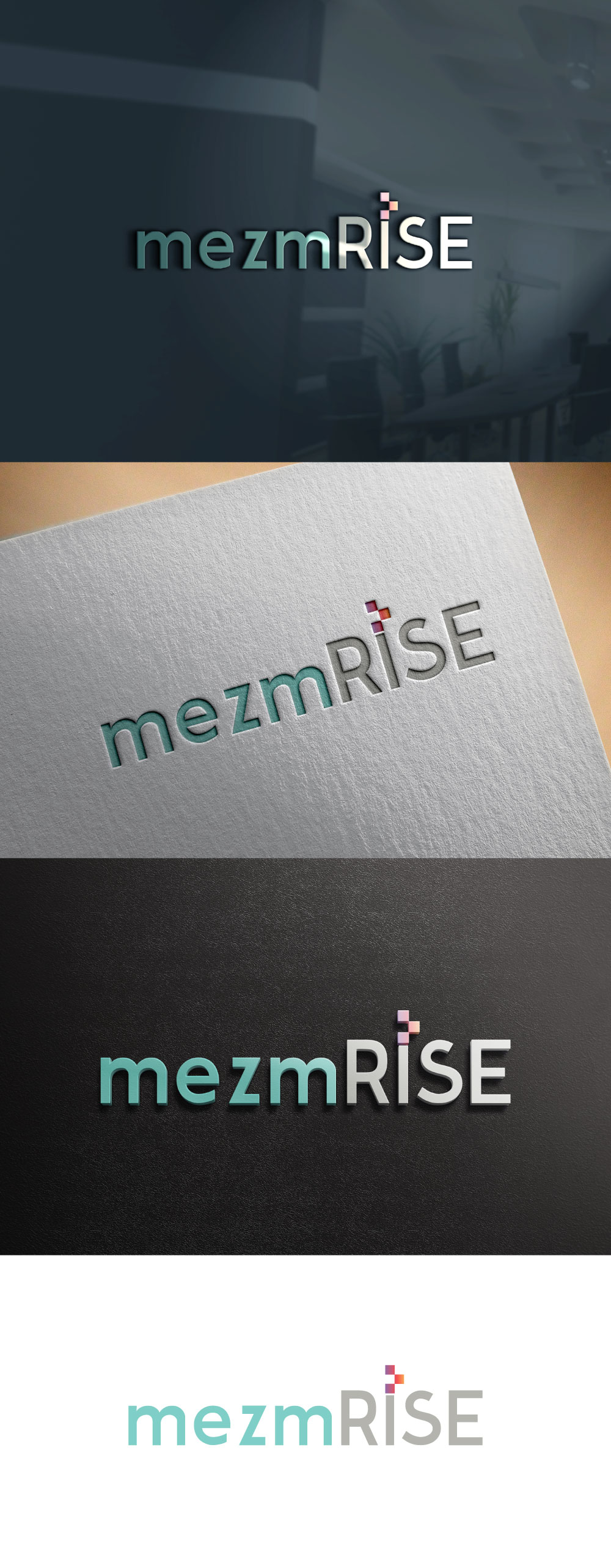Diseño de Logo por Abraham cristy para mezmRISE marketing | Diseño: #22744600