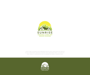 Sunrise assisted living and senior housing | Logo Design by Kejo87