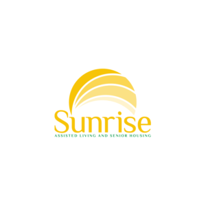 Sunrise assisted living and senior housing | Logo Design by M.CreativeDesigns