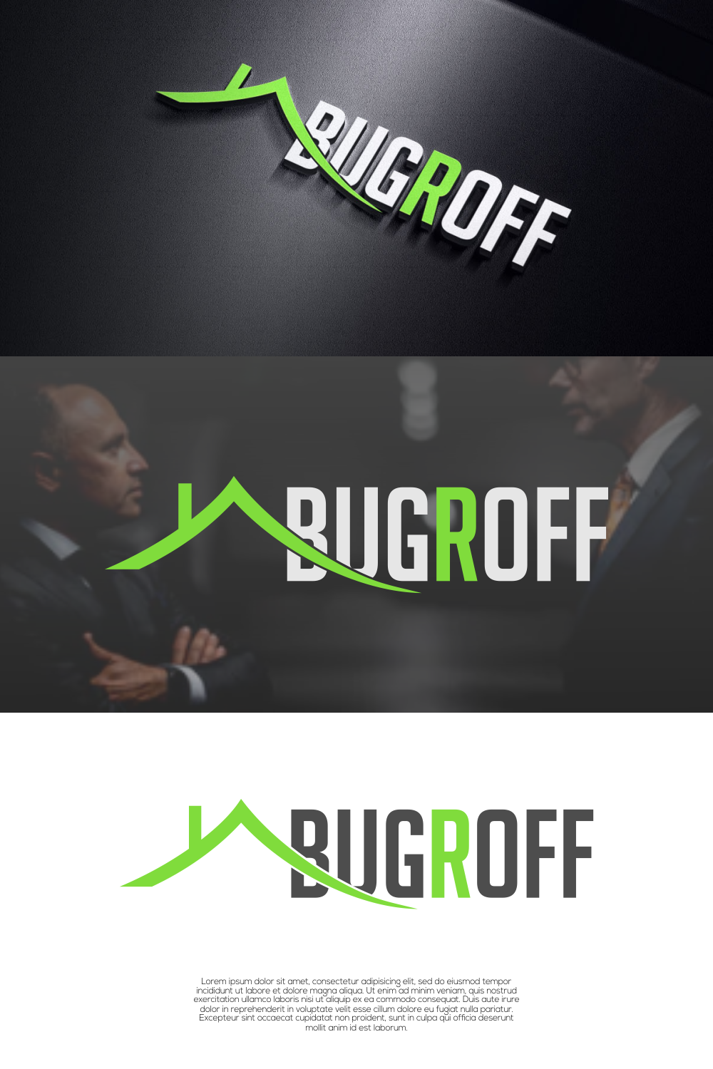 Logo Design by untung bertubi-tubi for Bugroff  | Design #22730186