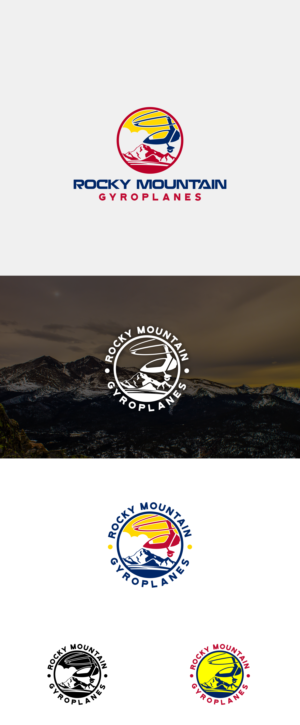 Rocky Mountain Gyroplanes | Logo Design by mike edan