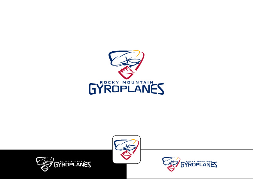Logo Design by ~idiaz~ for Rocky Mountain Gyroplanes, LLC | Design #22777884
