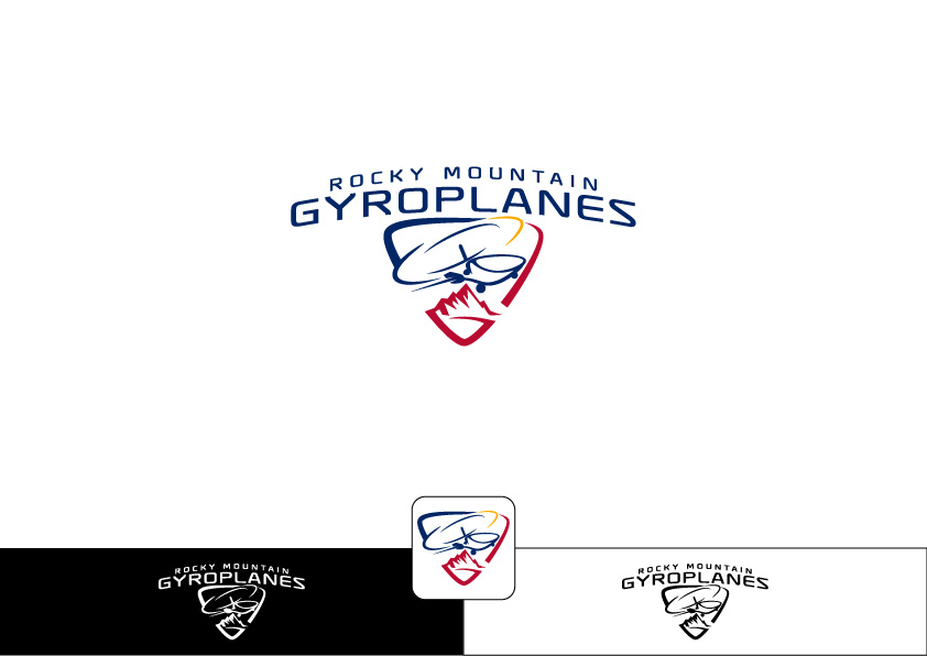 Logo Design by ~idiaz~ for Rocky Mountain Gyroplanes, LLC | Design #22779889