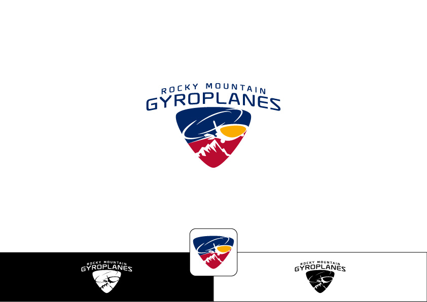 Logo-Design von ~idiaz~ für Rocky Mountain Gyroplanes, LLC | Design #22841275