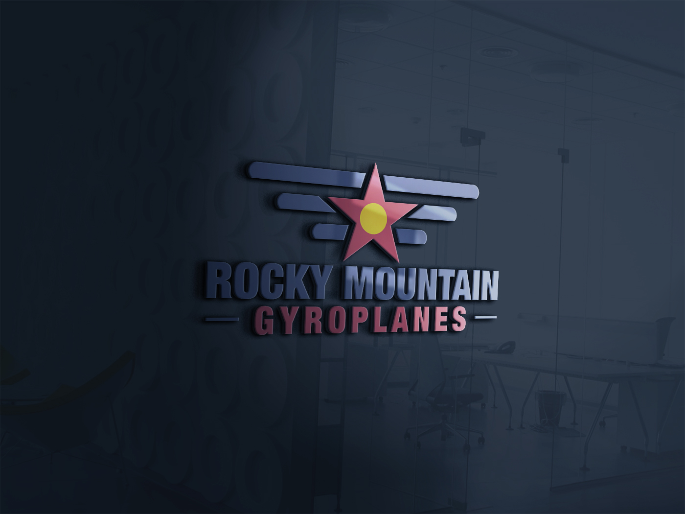 Logo Design by Deziners Zone for Rocky Mountain Gyroplanes, LLC | Design #22733161