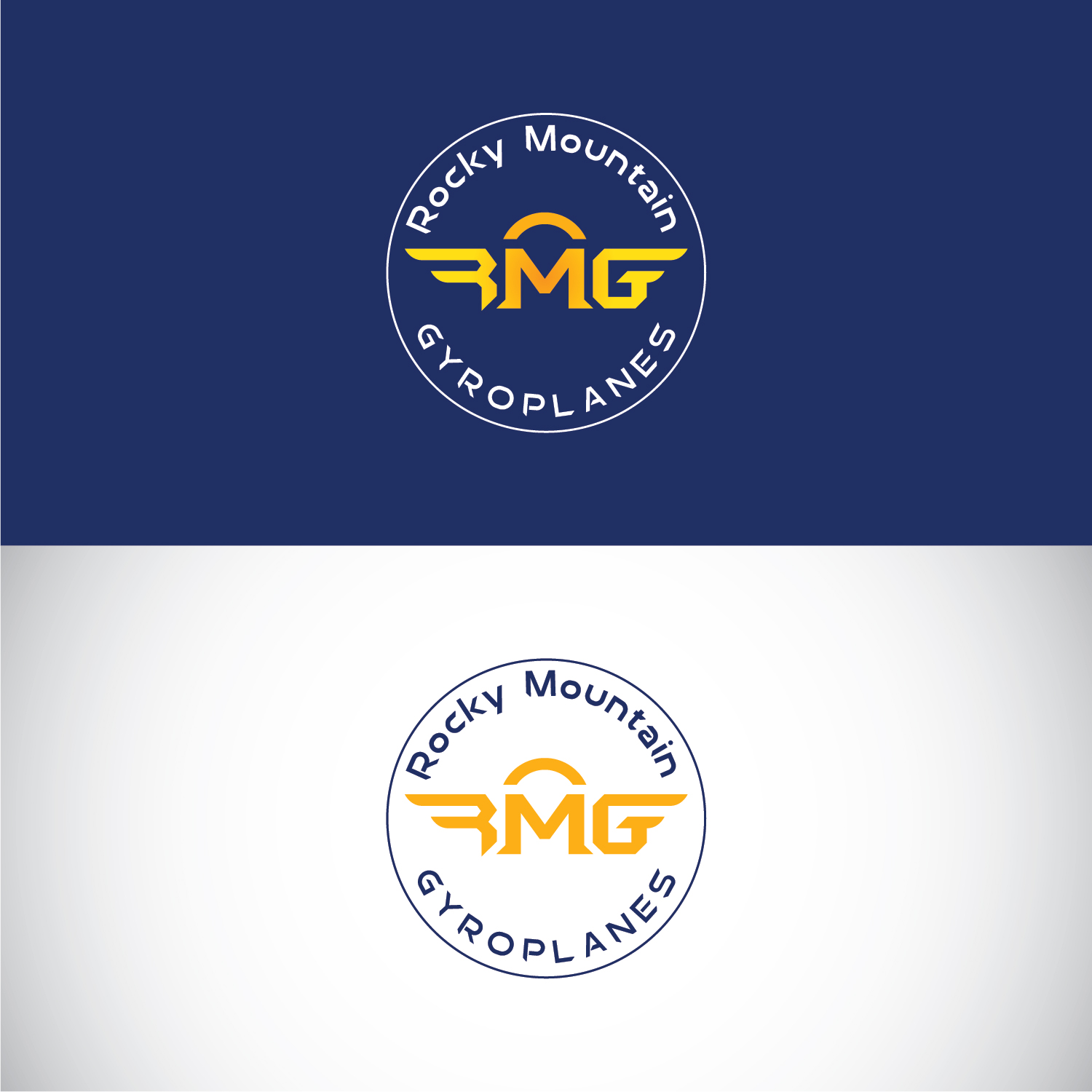 Logo Design by Muhammad Imran 3 for Rocky Mountain Gyroplanes, LLC | Design #22732997