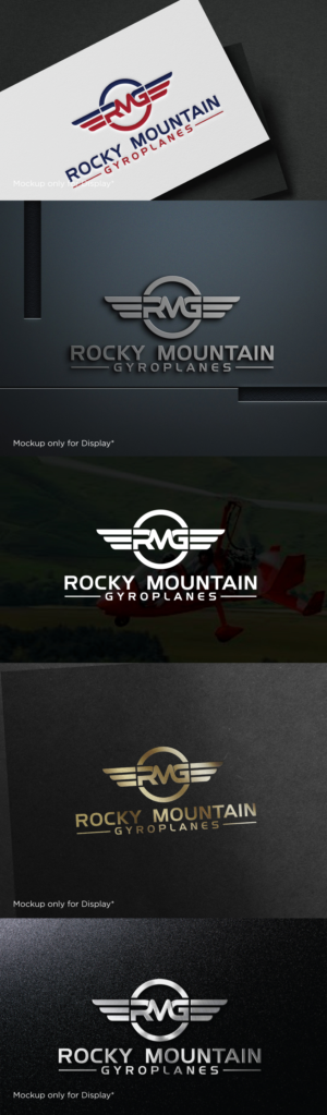 Logo Design by Anamul Burhan for Rocky Mountain Gyroplanes, LLC | Design: #22734386