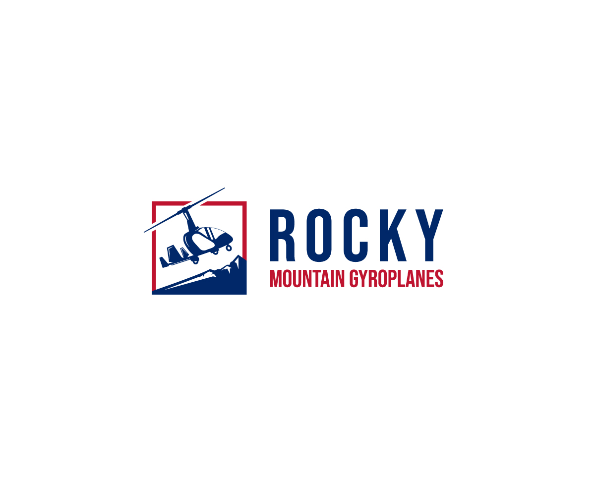 Logo Design by Anggerism for Rocky Mountain Gyroplanes, LLC | Design #22729933