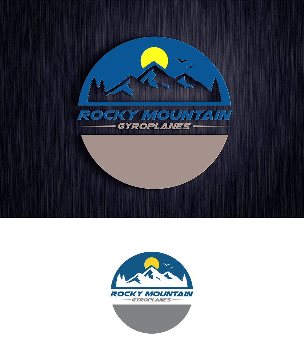 Logo Design by madeline 3 for Rocky Mountain Gyroplanes, LLC | Design #22732945