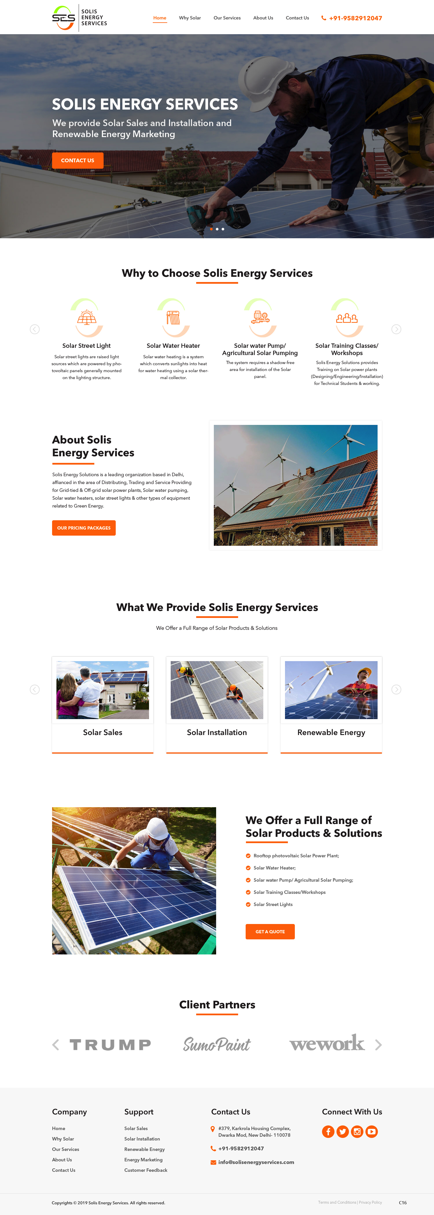Diseño Web por pb para Solis Energy Services | Diseño #22734997