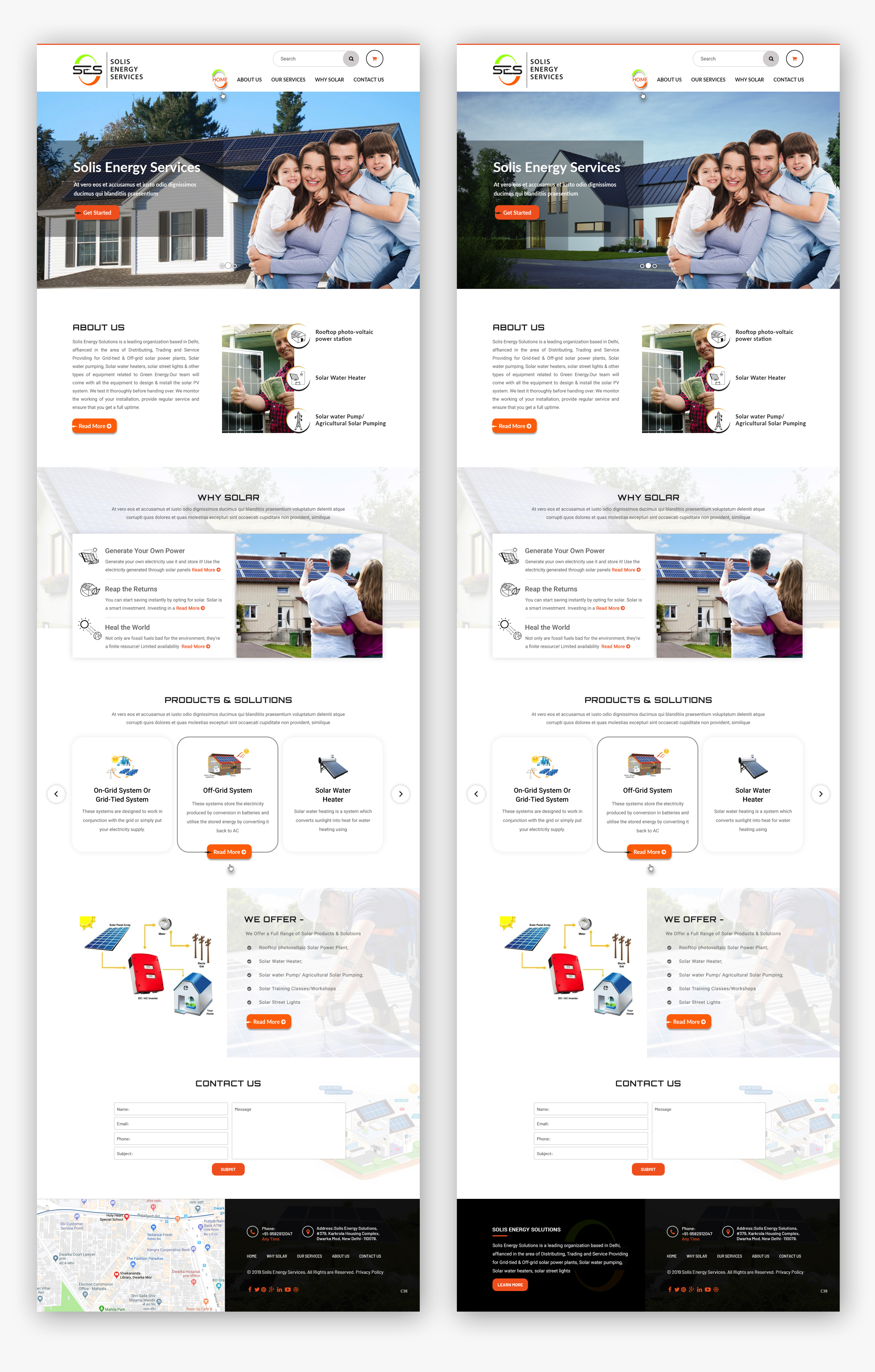 Diseño Web por pb para Solis Energy Services | Diseño #22735065