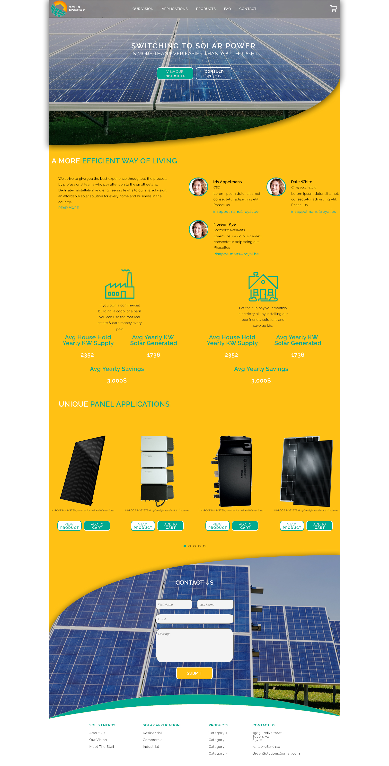 Web-Design von Ruben the Designer für Solis Energy Services | Design #22733101