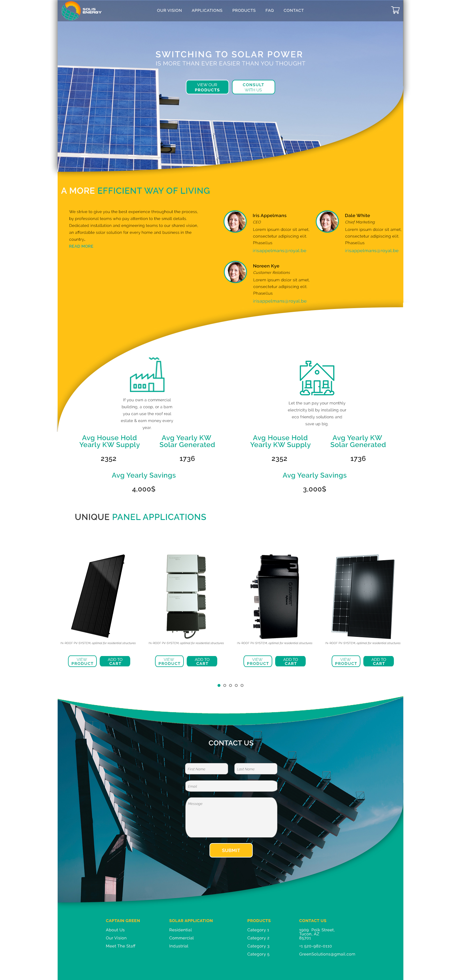 Web Design by Ruben the Designer for Solis Energy Services | Design #22734804