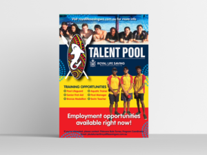 TALENT POOL: FIRST TIME JOBS (LIFEGUARDS) | Poster Design by andrew3344