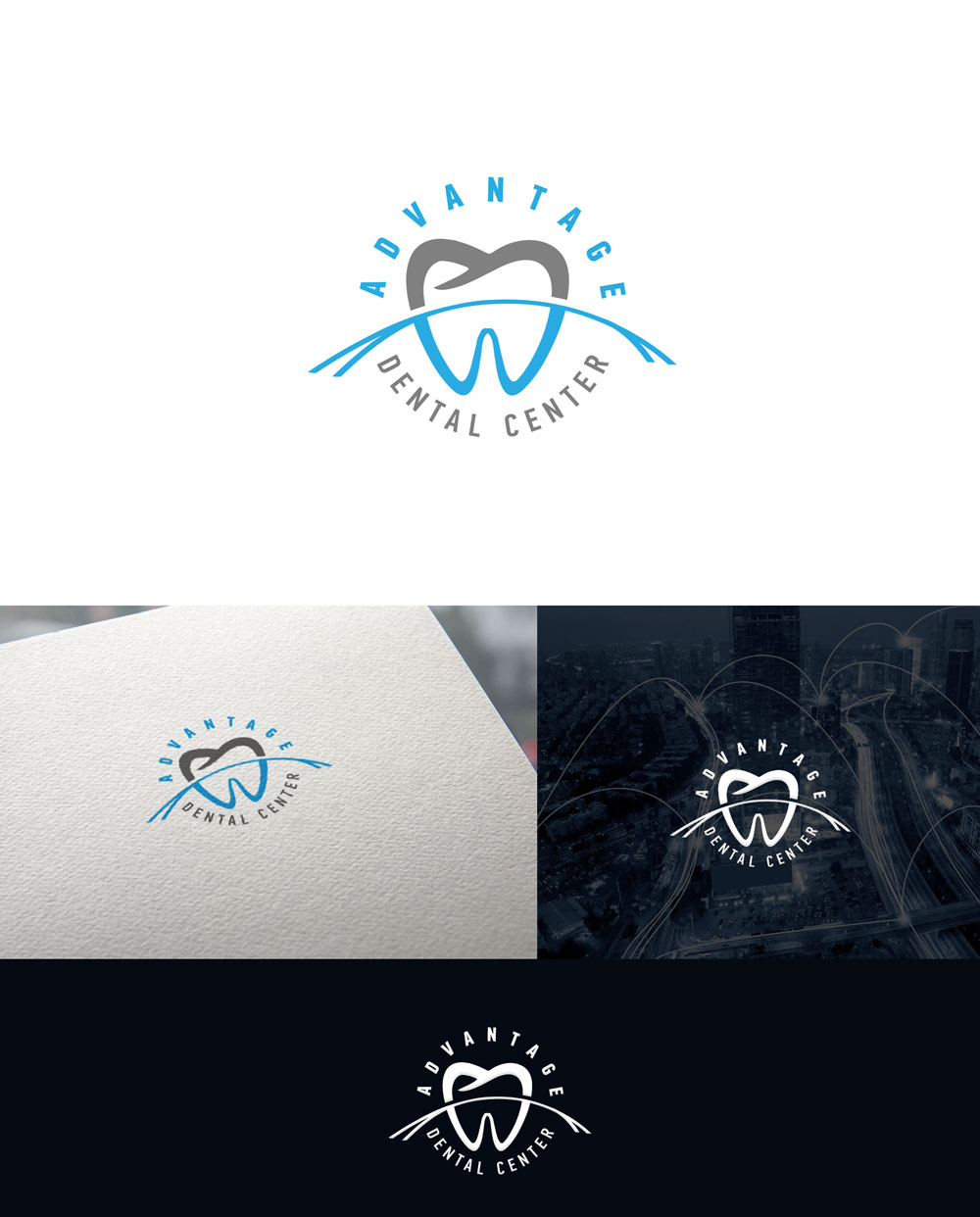 Diseño de Logo por Th3o para Advantage Dental Center | Diseño #22741176
