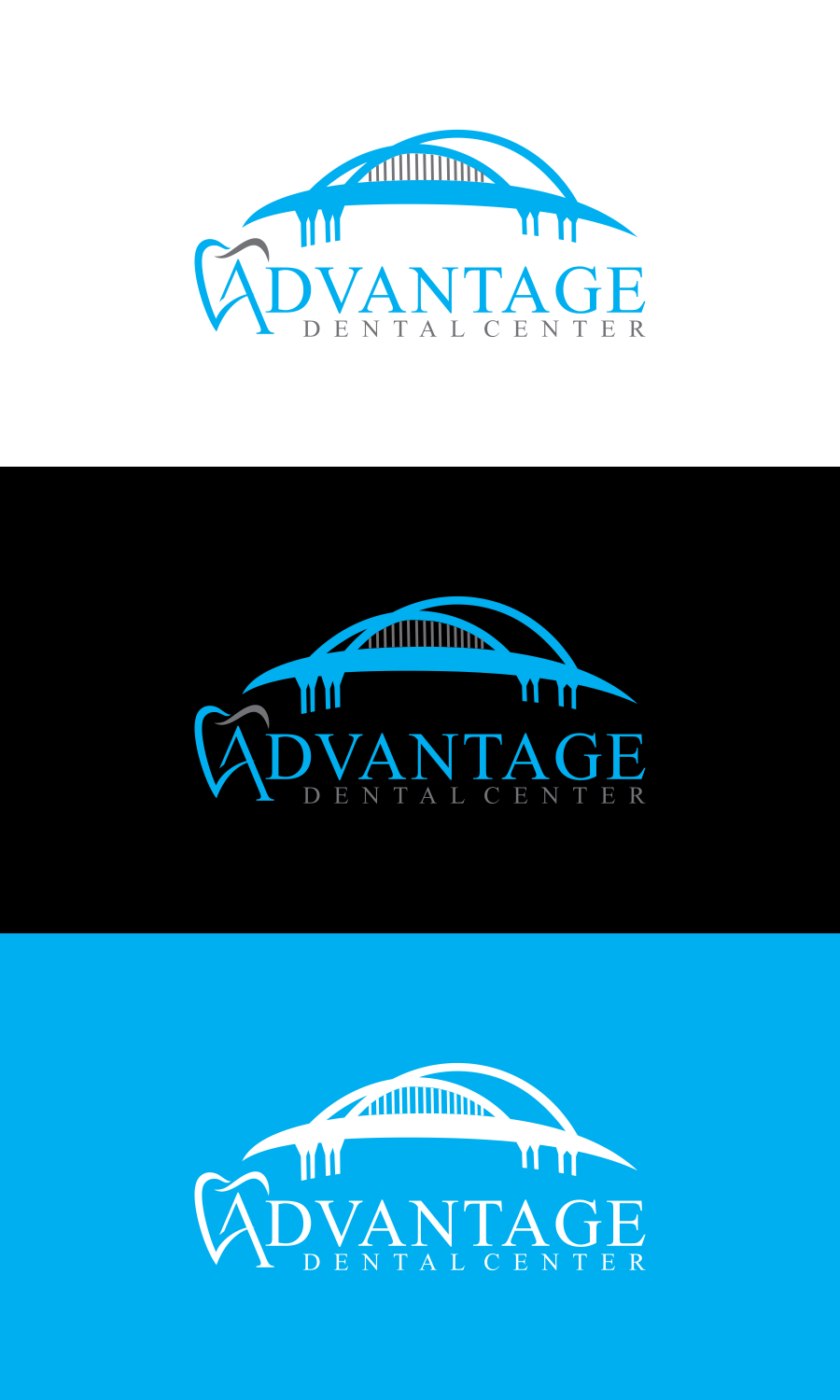 Diseño de Logo por fatiyadesign para Advantage Dental Center | Diseño #22737577