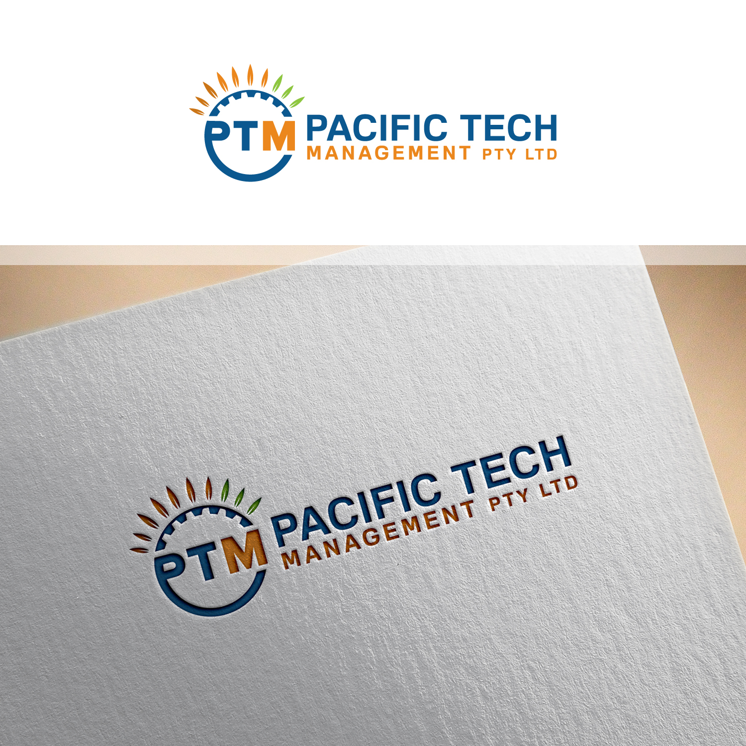 Logo-Design von MG.graphics für Pacific Tech Management | Design #22736728