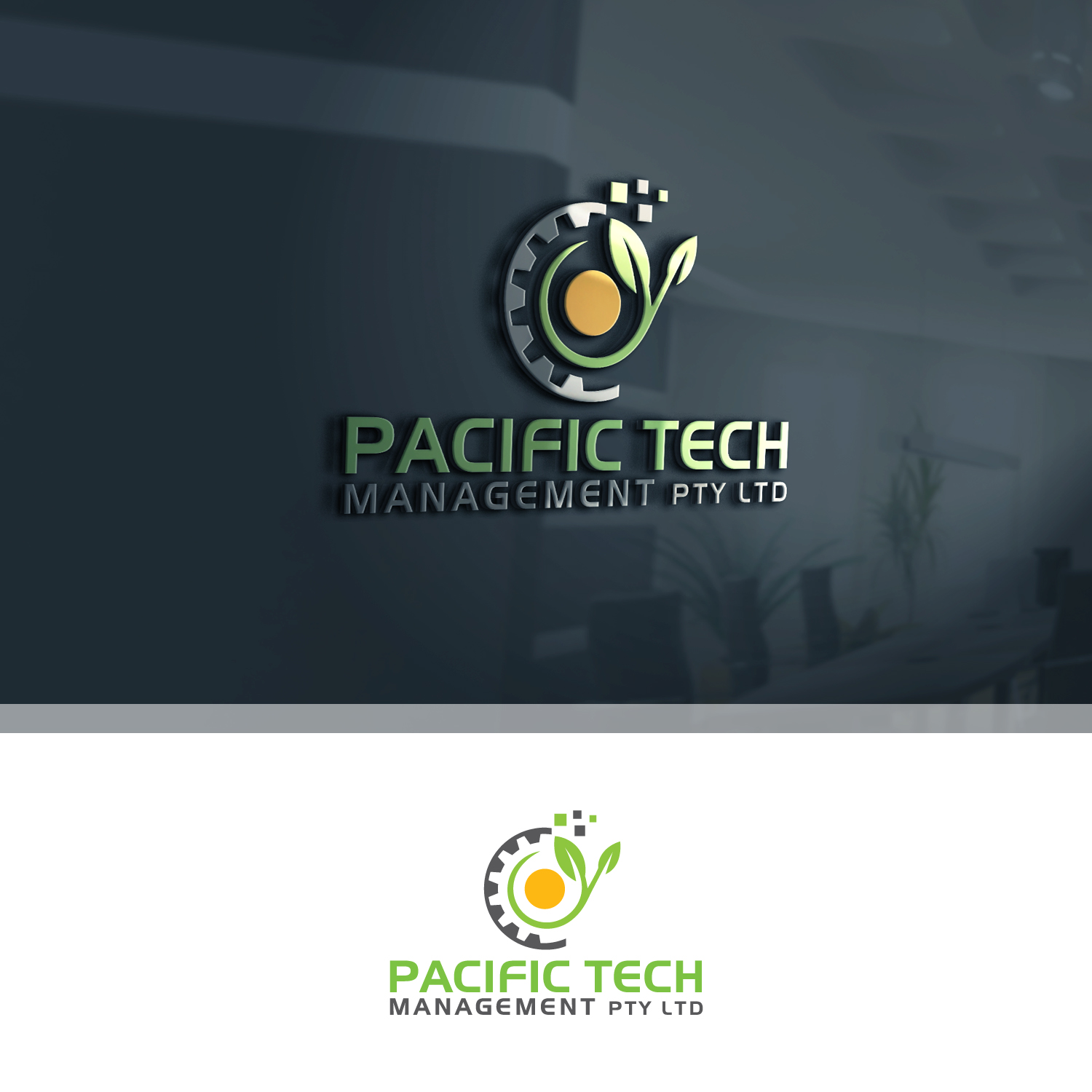 Logo-Design von MG.graphics für Pacific Tech Management | Design: #22745216