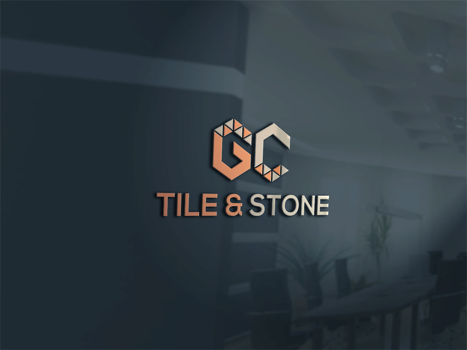 Logo-Design von Deziners Zone für GC Tile and Stone  | Design #22740235