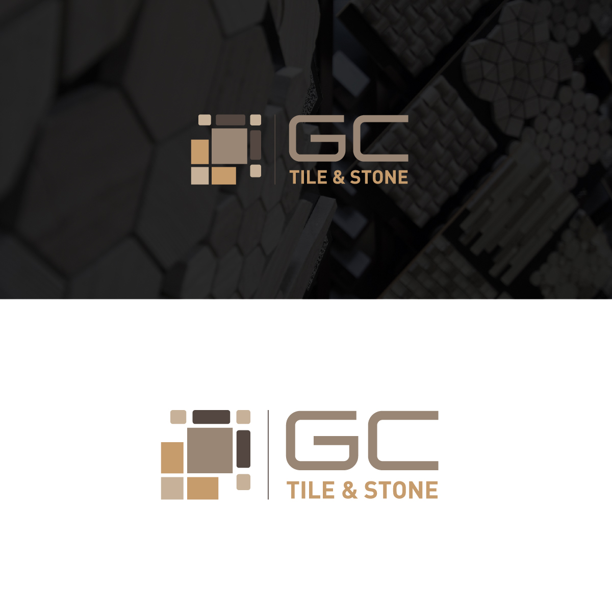 Logo-Design von Deziners Zone für GC Tile and Stone  | Design #22740236